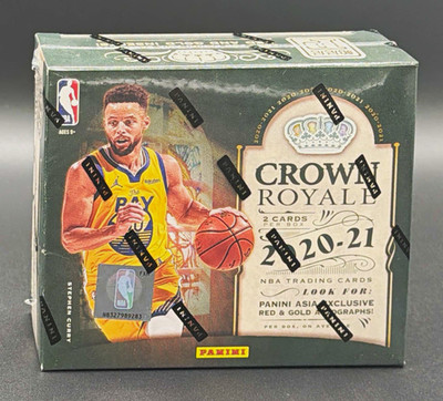 2020/21 Panini Crown Royale NBA Basketball Tmall Edition Factory Sealed Box