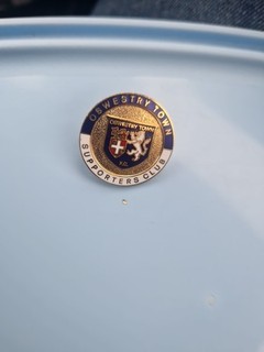 Oswestry Town FC Supporters Club Pin Badge