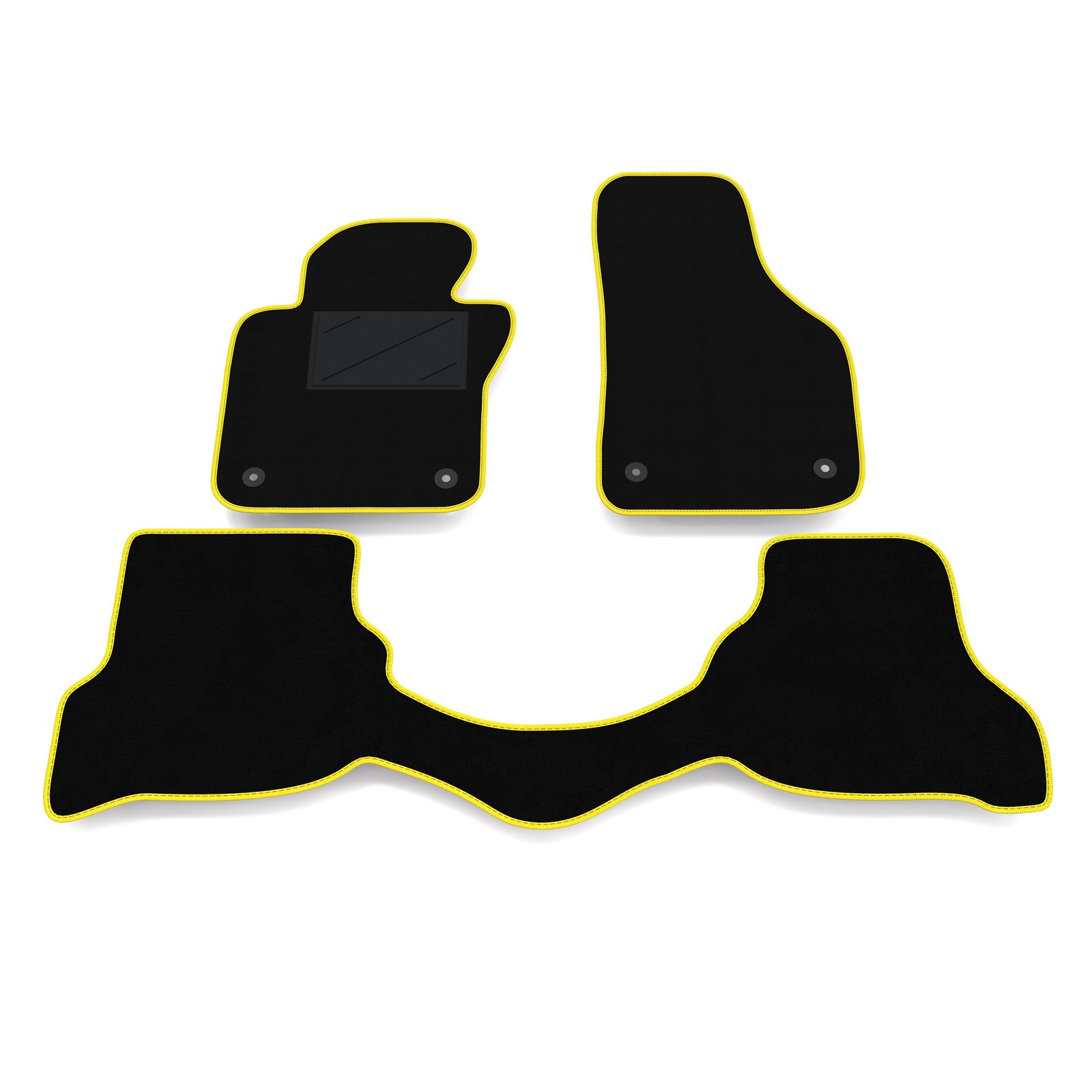 Tapis de sol Seat Leon 1P finition surjet haut de gamme pour arrière