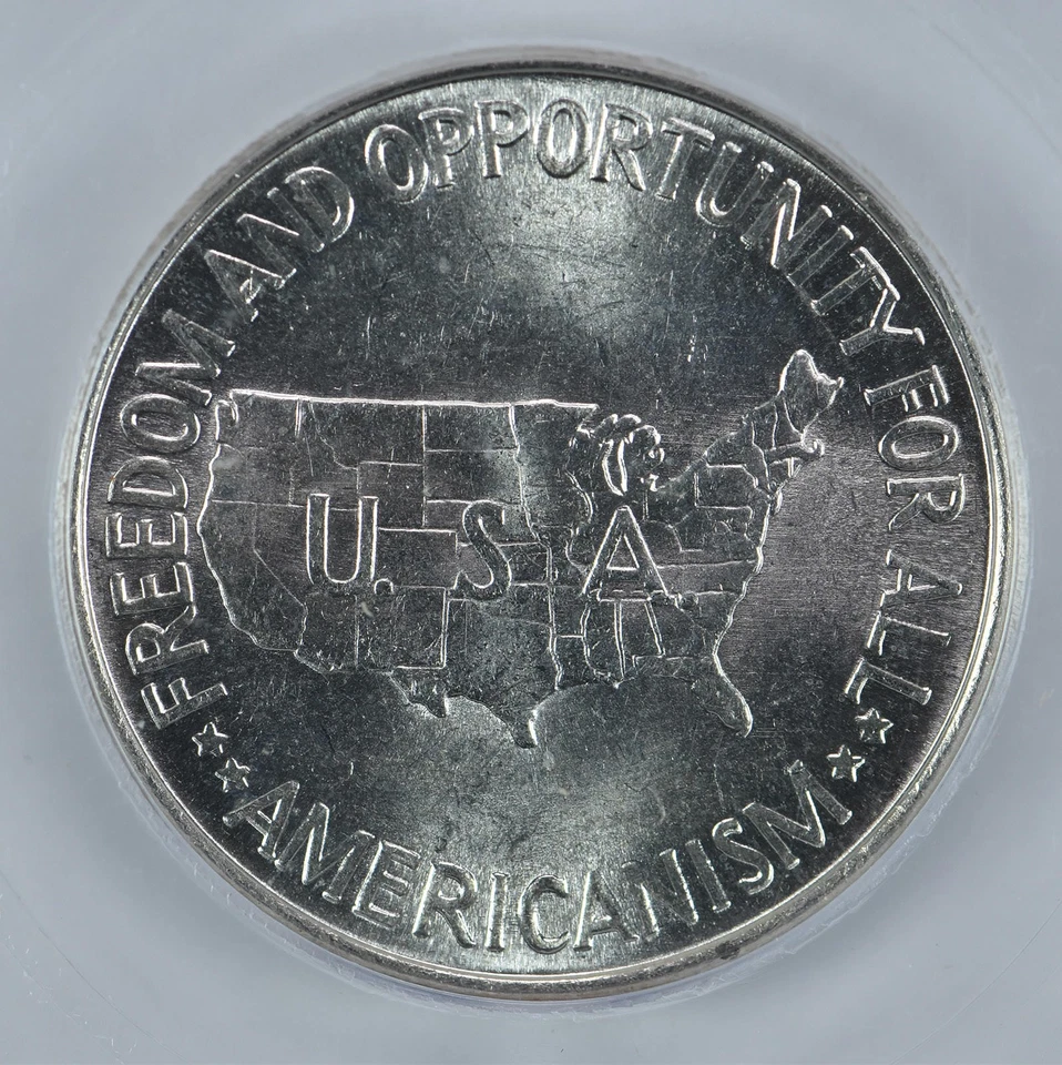 1952 Washington Carver Commemorative Half Dollar MS64 ICG *6991 - Image 4 of 4