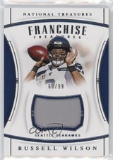 2019 Panini National Treasures Franchise 60/99 Russell Wilson #FT-3 07qt