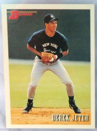 1993 Bowman Derek Jeter Rookie Card #511 New York Yankees RC *NICE*