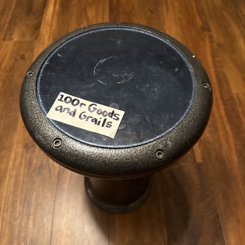 Vintage Doumbek Darbuka Hand Drum Tunable Metal Body 19" Percussion Drum