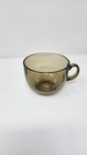 Vintage Lot (3) Luminarc France Jumbo Eclipse Mug 20 oz - Amber Glass Cup 600 ml — photo 10