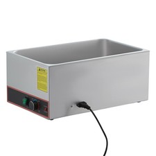 Uimoso Commercial Food Warmer Buffet Bain Marie 1500W Steam Table with Cord