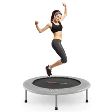 Goplus Mini Folding 36" Trampoline Portable Recreational Fitness Rebounder