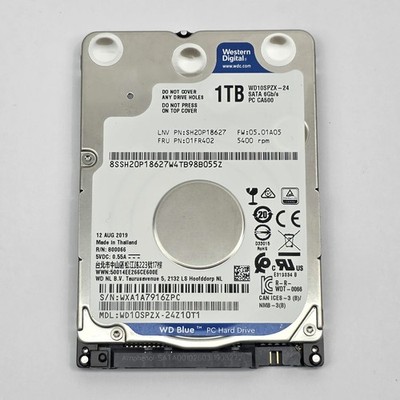 Western Digital WD Blue WD10SPZX 1TB Internal 2.5'' 5400RPM SATA HDD - TESTED!