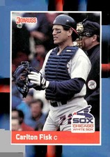 1988 Donruss #260b Carlton Fisk