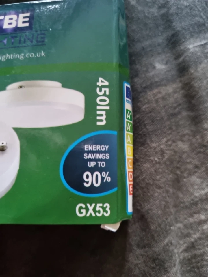 TBE Lighting 5W LED GX53 3000K Warm White Cob Lamp - Image 3 of 4