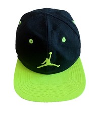 Jordan Hat Cap Snapback Black Green Toddler Adjustable Embroidered Jump Man Boys