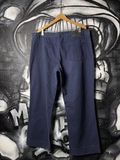 Vintage Yves Saint Laurent YSL Logo Blue Pants Men  s Size W40