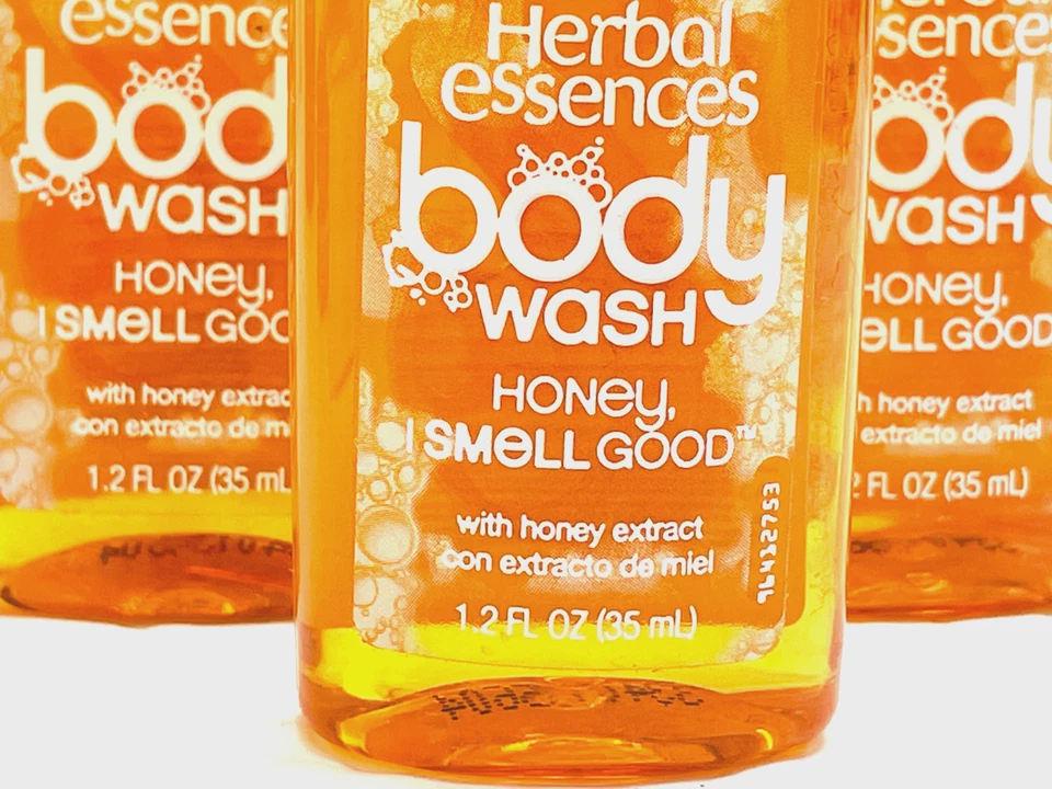 (10) TAMANHO VIAGEM Essências de ervas Mel, SINTO BOM Lavagem Corporal 1,2 fl oz *COMO ESTÁ - Imagem 4 de 4