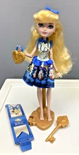 Mattel Ever After High Royal Blondie Lockes Fashion Doll 2013 Purse Accessories