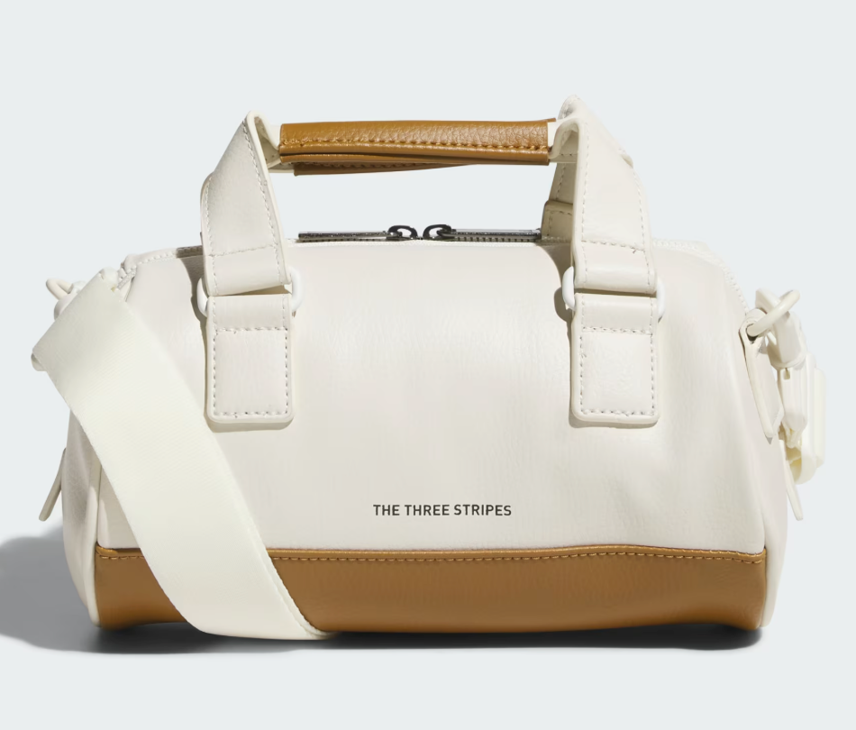 adidas PU Drum Bag Unisex Golf Bag Training Sports Casual Bag Off