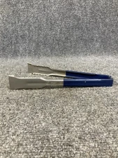 Vintage Vollrath Navy Blue Handled 10" Metal Tongs 47909 NSF