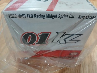 2022 MIDGET SPRINT CAR FLO RACING #1 KYLE LARSON 1/18 DIECAST CAR ACME A1810122