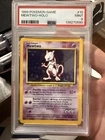 1999 Pokémon Base Set Mewtwo #10/102 Unlimited Holo Rare PSA 9