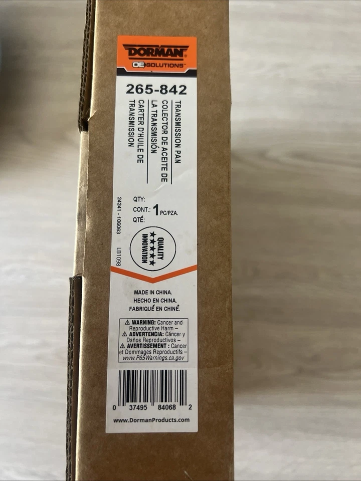 Pan de aceite de transmisión Dorman 265-842 se adapta a modelos Nissan Foto 2 de 2