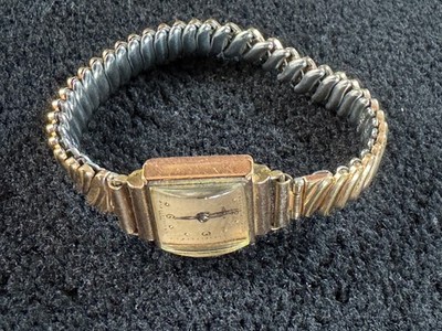 Recta Damen Armbanduhr Swiss, Flexarmband Elasta 150 mm AM.Charnier, SP, 50er