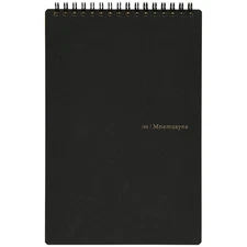 Maruman A5 Notebook 70 Micro Perforated Pages College Ruled Twin Wire Binding
