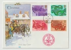 26/11/1975 UK GB FDC - Christmas 1975 - Christmas Stagecoach - F.P.O. CDS P/M