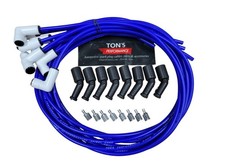 Tons Blue Spark Plug Wires Ceramic Boot Universal 90 Boot Ls 4.8l 5.3l 6.0l Tons Blue Spark Plug Wires Ceramic Boot Universal 90 Boot Ls 4.8l 5.3l 6.0l