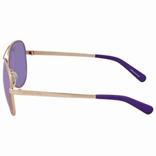Michael Kors Chelsea Purple Mirror Pilot Ladies Sunglasses MK5004 10034V 59