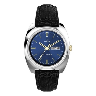 Timex Q Herrenuhr mit Lederarmband TW2W44800