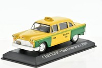 Taxi Checker San Francisco 799 Bay Area Cab Yellow/Green 1980 1/43 IXO