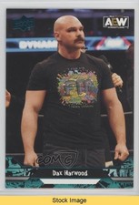 2023 Upper Deck AEW All Elite Wrestling Teal Dax Harwood #50 READ 1ai1
