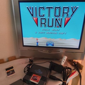 NEC PC Engine Coregrafx Console PI-TG3 TurboGrafx16, w/Pad, Game, Working, Japan