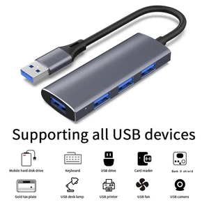 TYPE-C Hub à USB2.0 Hub Mobile Tablette Extension de Portable Multi-Port Station d'accueil