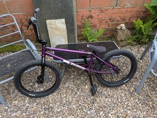 Tall Order 205 BMX Bike 20in/20.5in Purple Black White U-Brake 1-Speed