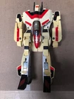 Jetfire G1 Transformers Vintage solid but yellowed,  unbroken