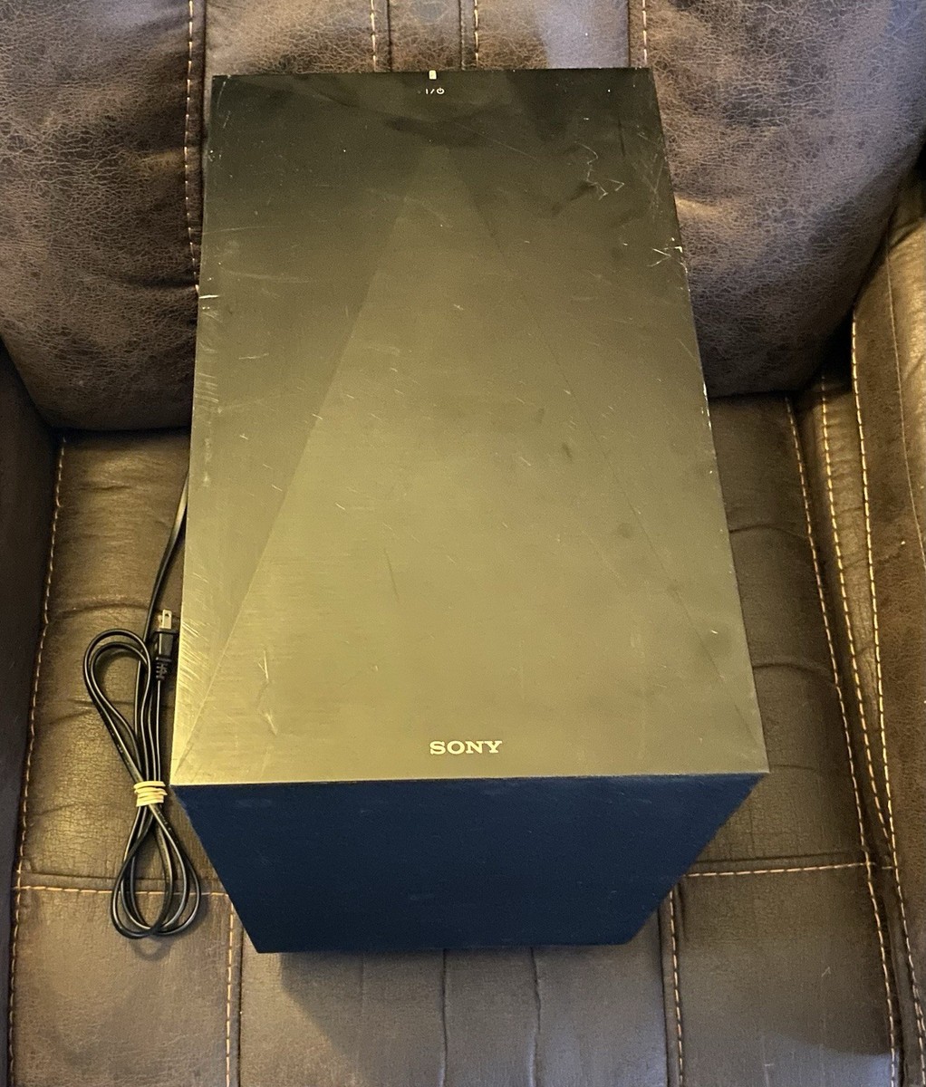 SONY／ソニー　サウンドバー　SA-ST9　SA-WST9　2016年製 Sony SA-WST9 Soundbar and Subwoofer Home Theater System Black 330W