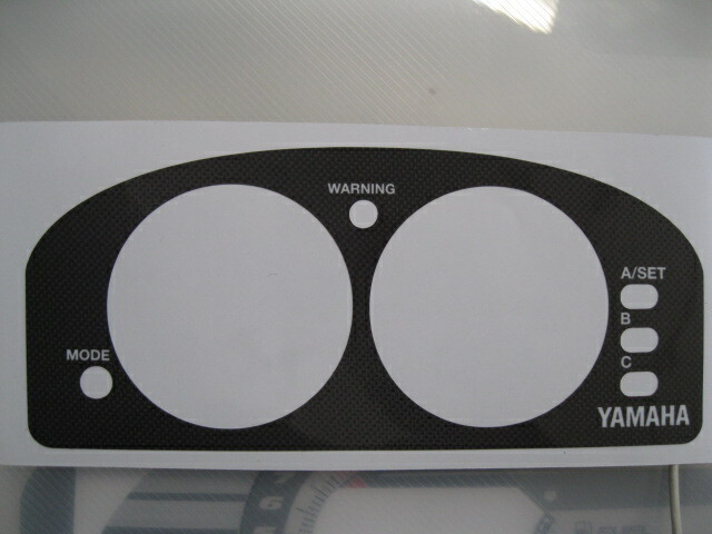 自作ステレオVUメーター215号機（YAMAHAピーク表示付） Yamaha XL GP Decal Overlay Gauge Display Meter Cluster Speedometer