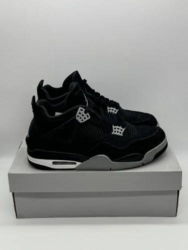 Size 10.5 - Jordan 4 Retro SE Mid Black Canvas - DH7138-006