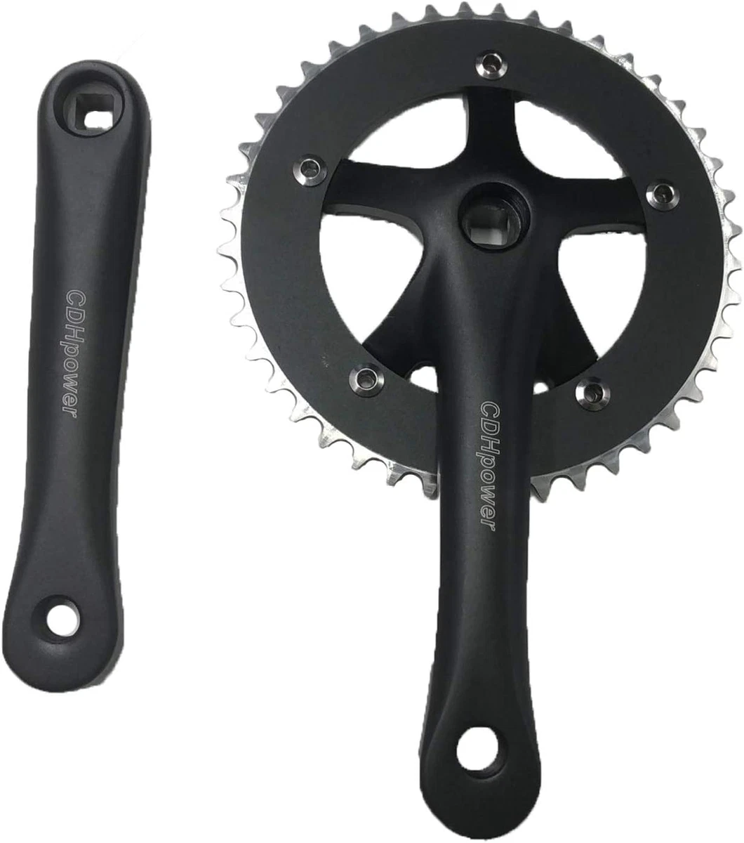 Square taper sale single speed crankset
