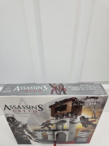 MATTEL MEGA BLOKS ASSASSIN'S CREED FORTRESS ATTACK COLLECTOR SERIES 94319 NEW - Picture 2 of 6