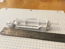 HO SCALE   LADDER ENGINE FIRE TRUCK WITH CHRISTIE TRACTOR