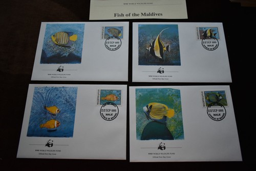 WWF World Wildlife Fund First Day Covers, Birds, Sealife, Polar Bears, Whales - Picture 17 of 18