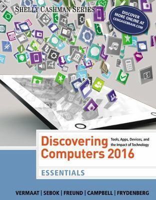 Discovering Computers, Essentials  2016