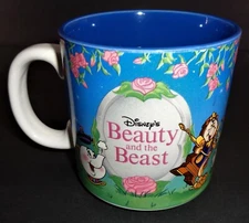 Disney Beauty And The Beast Coffee Cup Mug Stackable Japan