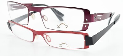 Eye'DC Brille 2 Stück Lot V563 013 52-20 + V580 003 52-17 Crazy Optic Vintage