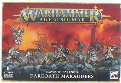 Warhammer Darkoath Marauders (10) On Sprue Slaves to Darkness AoS