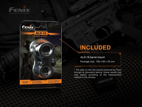 Fenix ALG-18 Quick-Release Design Tactical Barrel Mount - Picture 8 of 8