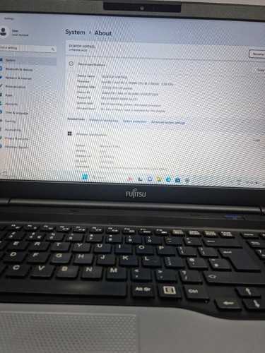 Fujitsu Lifebook A532 Intel Corei3-3120M @2.50GHz 12GB RAM 500GB HDD 15.6" Win11 - Picture 9 of 9