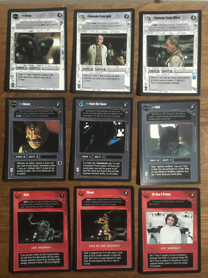 SINGLE CARDS A New Hope - Star Wars CCG Card Limited Black M/NM (Decipher 1996)