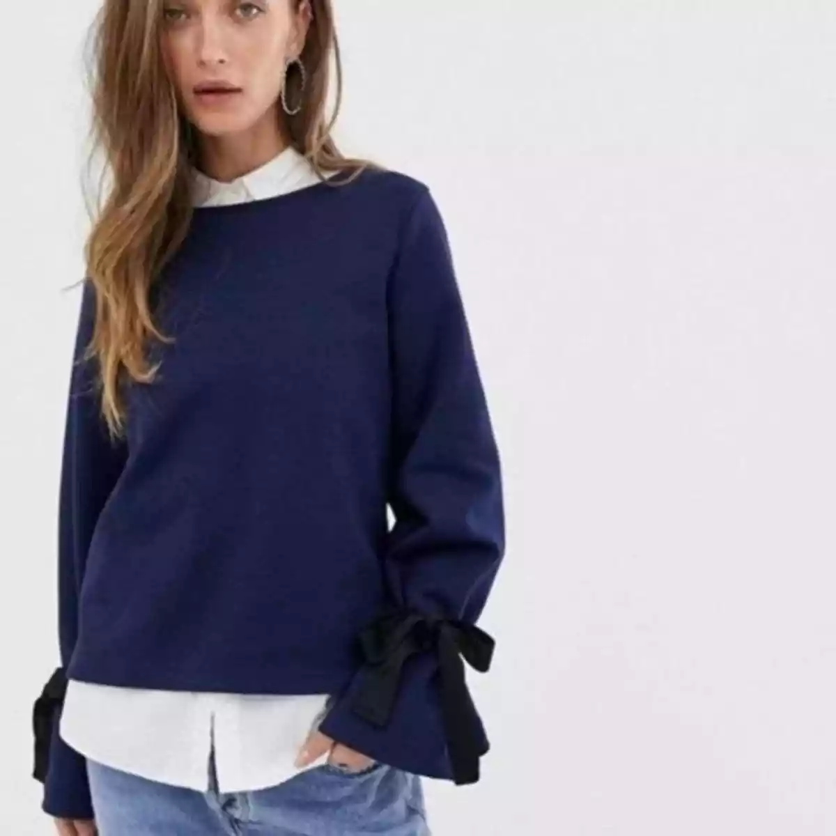 J crew bell sleeve clearance sweater