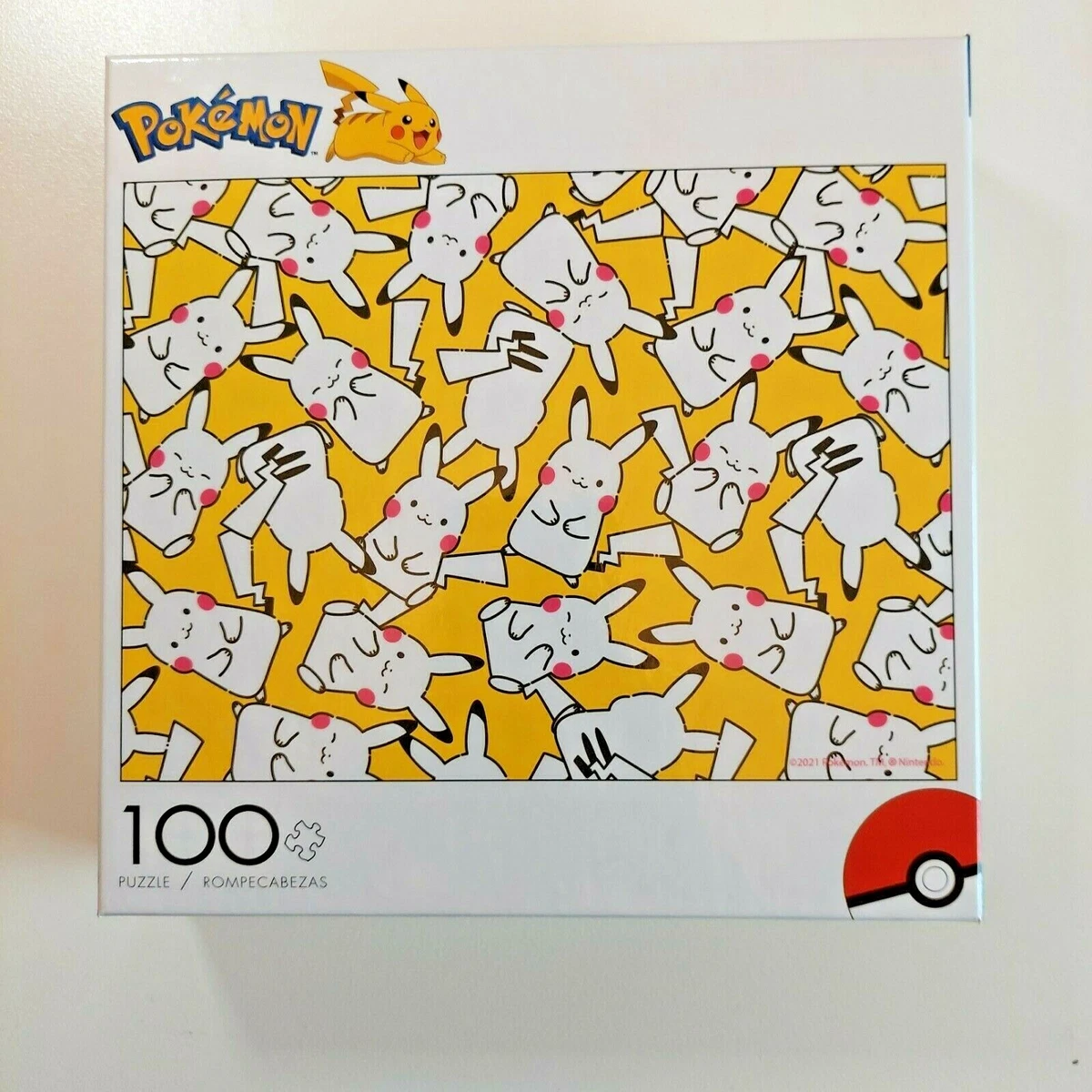 Buffalo Games Pokemon Puzzle Pikachu 100 Piece Jigsaw Puzzle 15x11